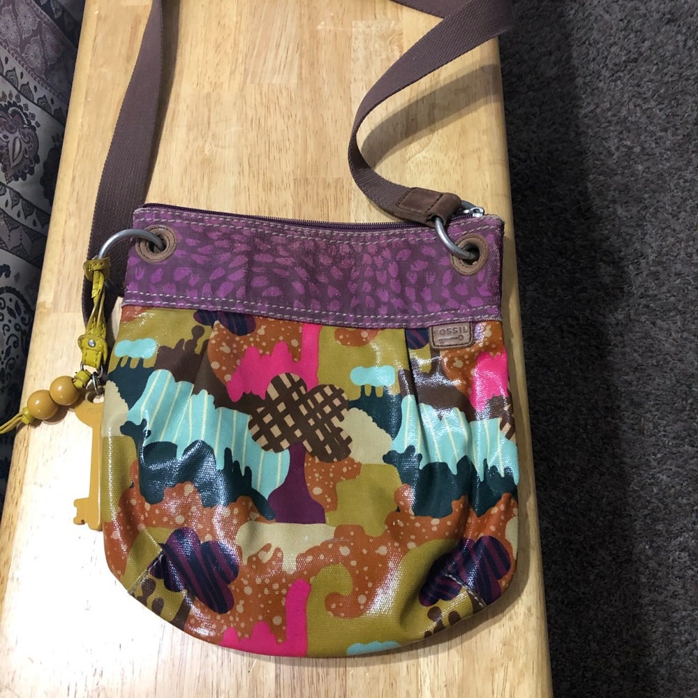 Genuine fossil shoulder bag